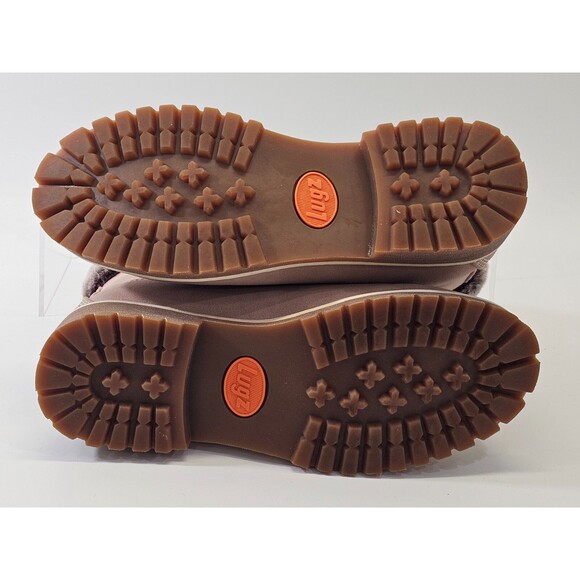 MW Women's 8 Lugz Convoy Fur 6" Boot Golden Wheat Suede leather Ankle Bootie NEW - Picture 9 of 9